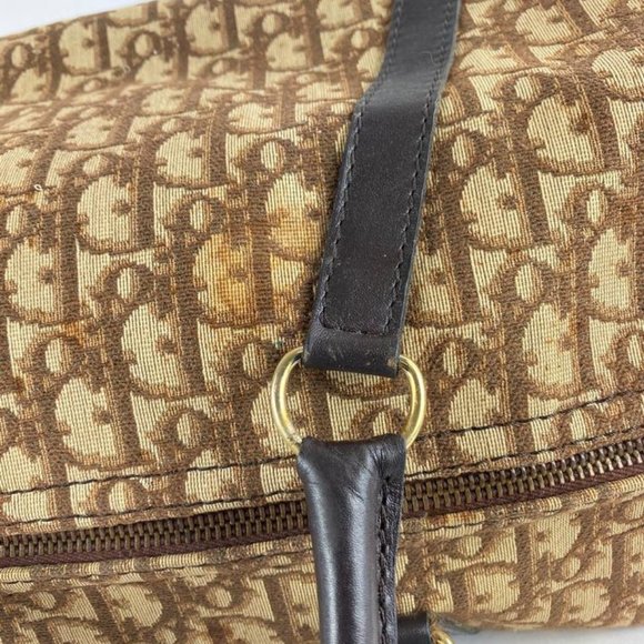 Christian Dior Brown Monogram Trotter Boston - Picture 10 of 12